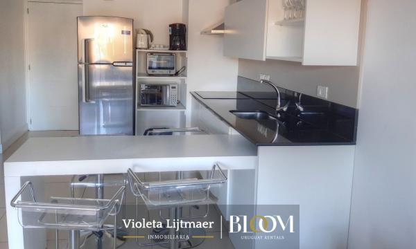 Cómodo apartamento 1 dormitorio y medio, Unique, Punta del Este.