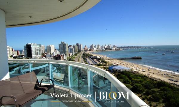 Espectacular Apartamento 3 Dormitorios y Dep. Millenium Tower., Punta del Este