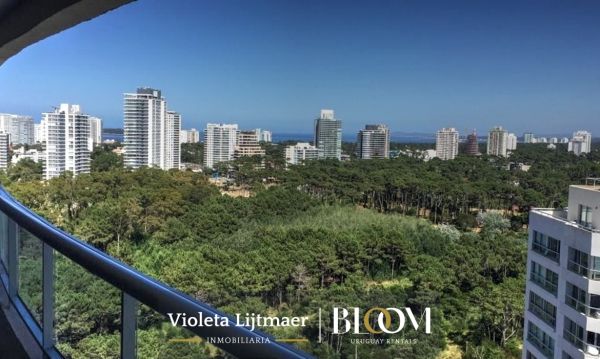 Moderno apartamento un dormitorio en suite, Edificio Look Brava, Punta del Este